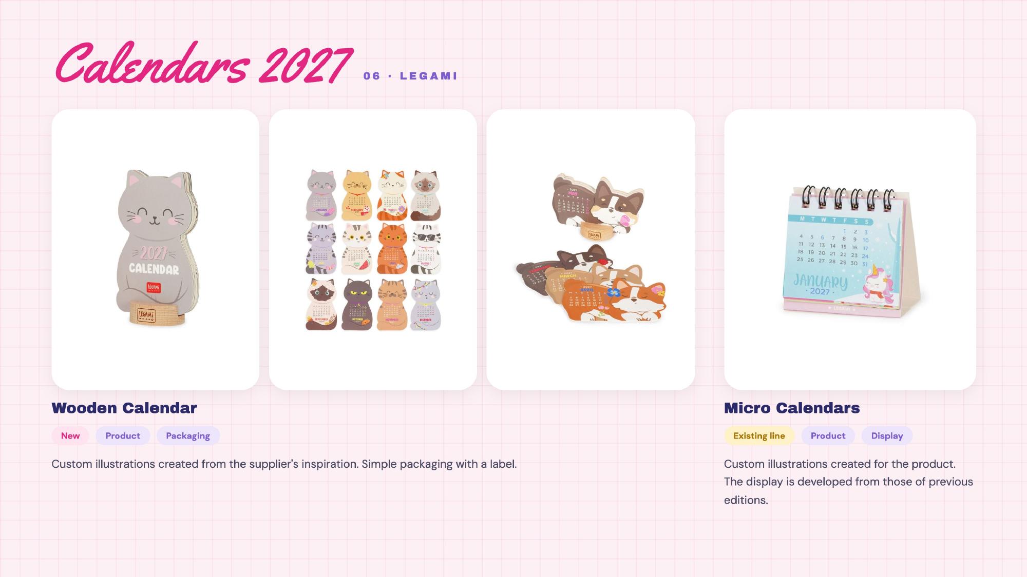 Calendars 2027