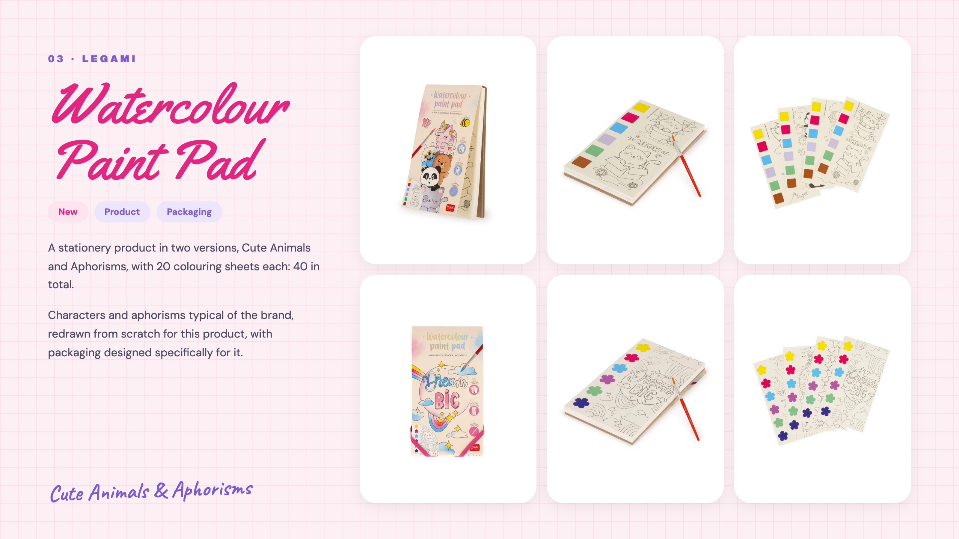 Watercolour Paint Pad